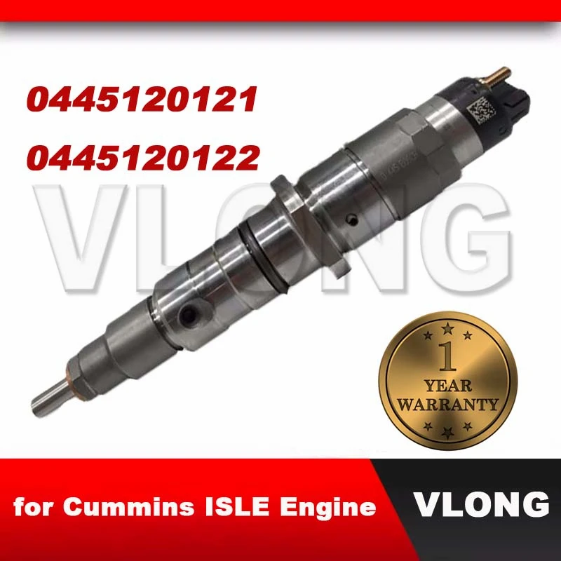 

Genuine New Diesel Common Rail Fuel Injector 0445120121 0 445 120 121 0986AD1047 YuTong KingLong Bus 4940640 For CUMMINS ISE EU3