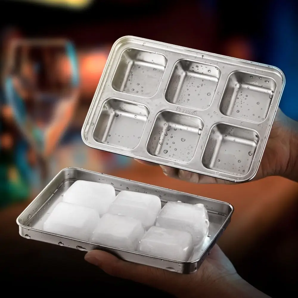 Large Square Ice Cube Tray with lid, Big Block Ice Cube 2 Inch