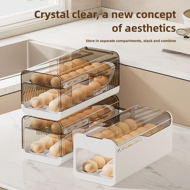 Kitchen Automatic Rolling Egg Holder 1
