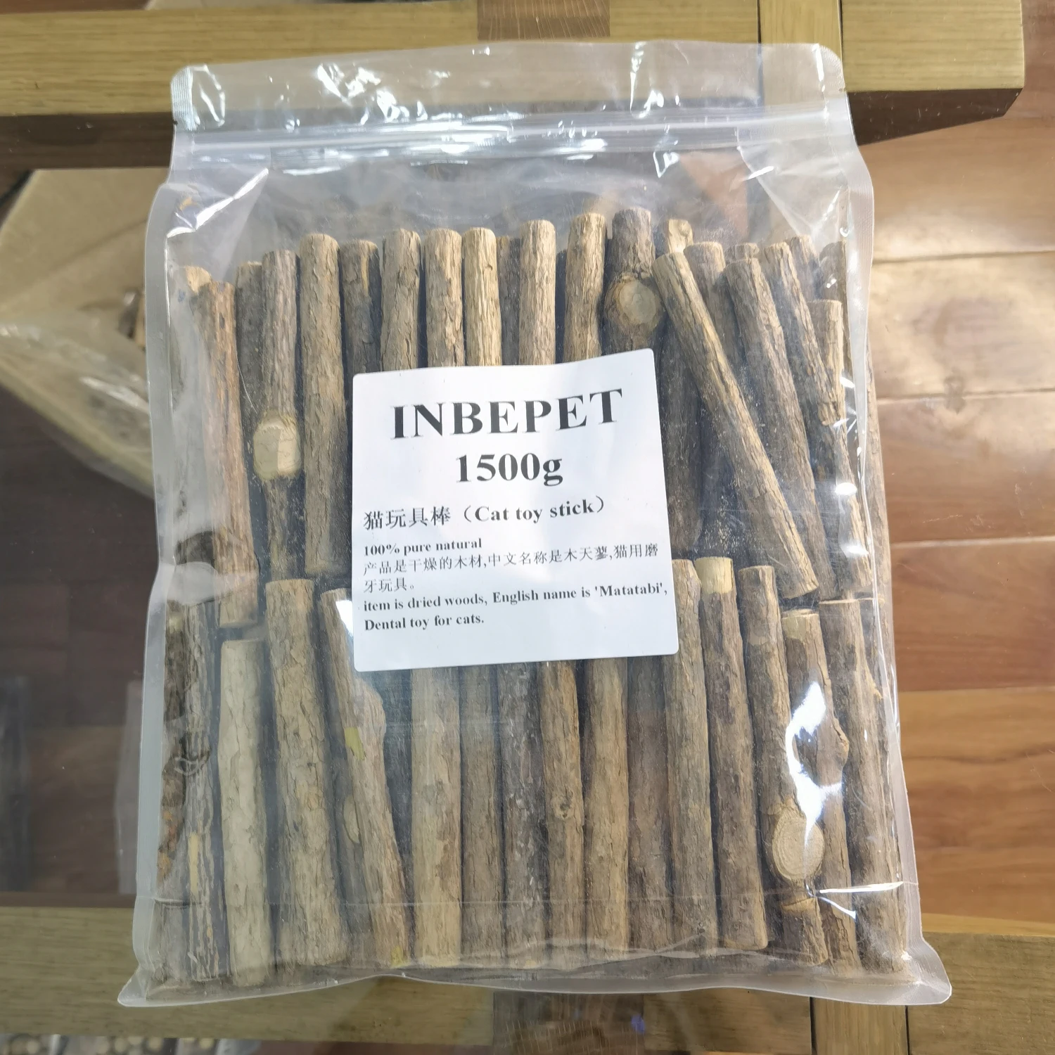 1kg/1500g/1950g Matatabi Chew Sticks Toys for Cats 120mmx11-15mm Natural Silvervine Cat Nip Toy and Cat Treat Catnip Alternative