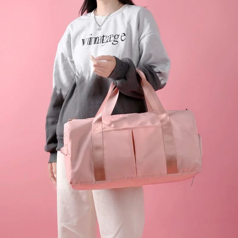 

Travel Bag Dry Wet Separation Exercise Yoga Bag 2023 Fitness Bag Large Capacity Short Distance Travel Training Logo Travel Bag