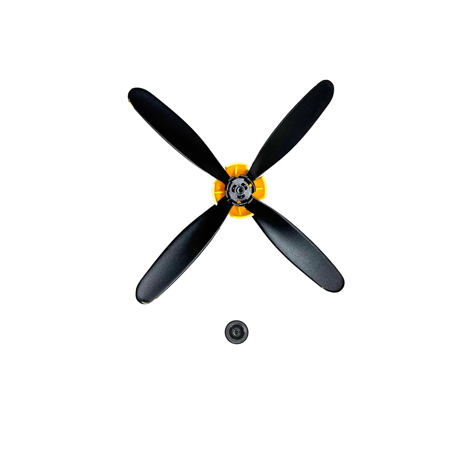 Hélice 4 Pales Volantex Pour Avion RC Spitfire / P-51D (modèles 761-5, 761-8, 761-9)
