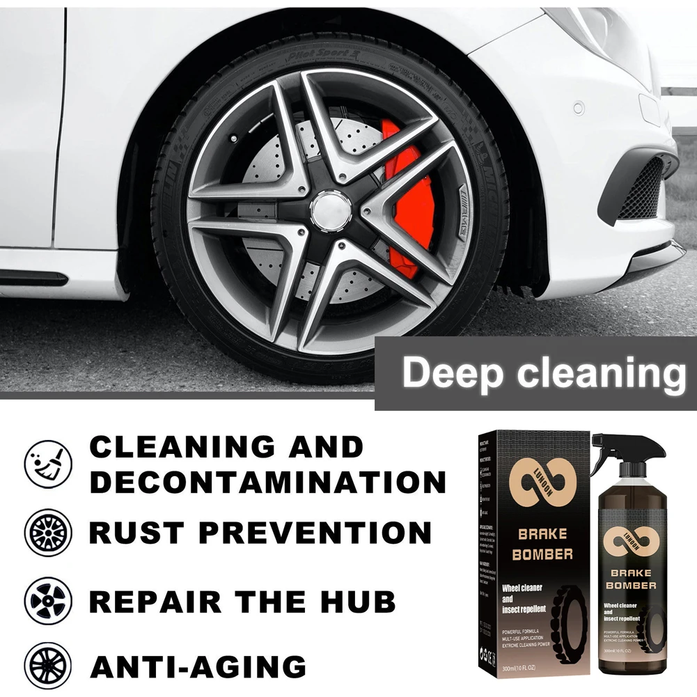 Stealth Brake Bomber 120ml Brake Cleaner Spray Wheel Cleaner for Wheels Tires