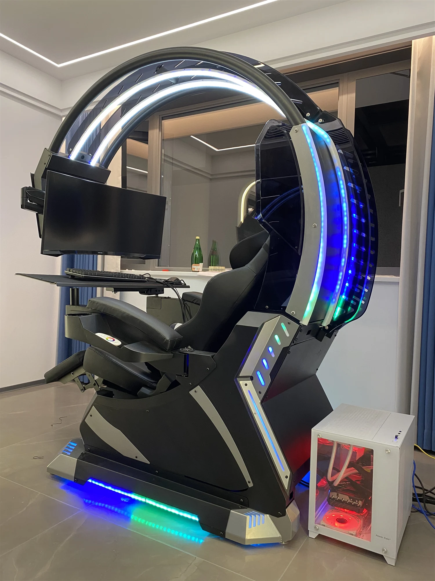 Супер Dream Pod zero gravity откидной ПК игровой гоночный стул кабина ...