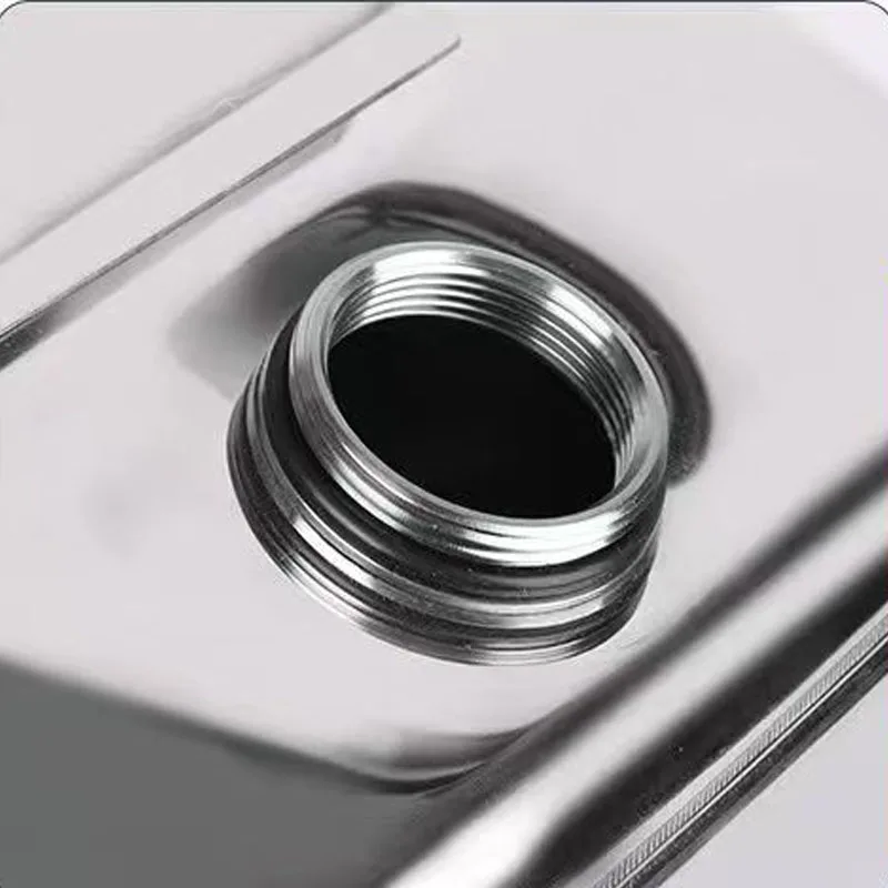 30L 201 Stainless Steel Fuel Tank Portable Car Oil Catch Can Motorcycle Truck Fuel Container Car Internal Spare Parts Gasoline