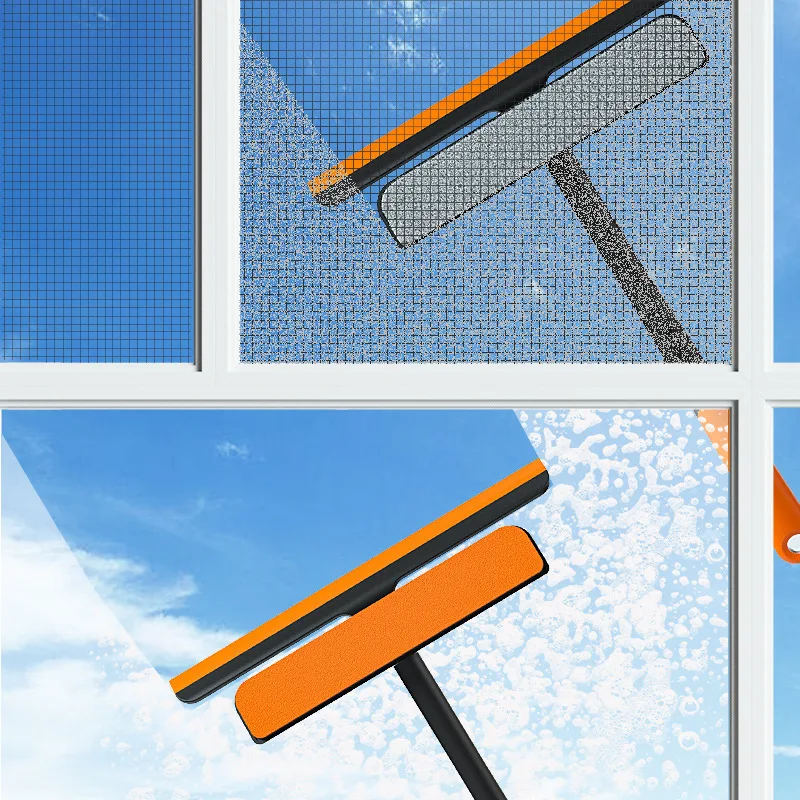 Kruggo® 5 In 1 Multifunctional Window Cleaner Tool Kit Magic Window  Cleaning Brushes With Squeegee Groove Corner And Gaps Clean - AliExpress