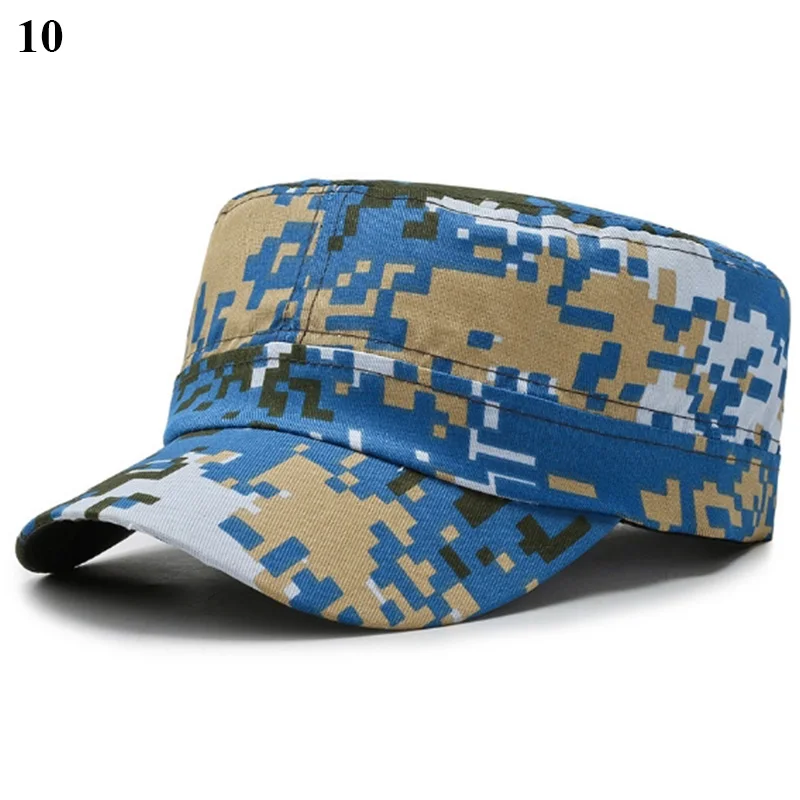 Classic Camouflage Hat Men's Caps Flat Top Baseball Cap Outdoor Sports Hats
