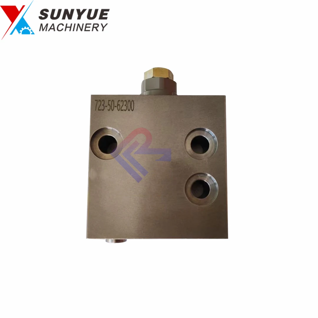 PC130-8 PC160LC-8 PC138US-8 PC138US-10 Main Control Valve Reducing Relief Valve ass'y for Excavator 723-50-62300 7235062300