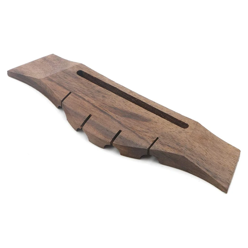 Rosewood Bridge Piezo Bridge Saddle Nut For Ukulele 4 String Guitar Parts Musical Instruments Accessories-A82K