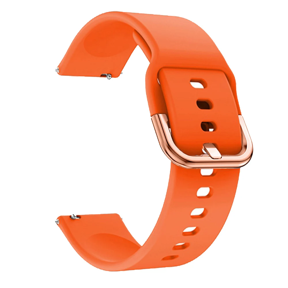 Silicone Wristband Bracelet - 20mm Watch Band Accessory