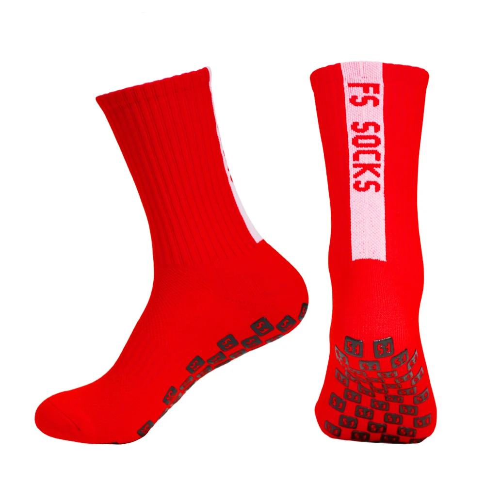 Enhanced Non-Slip Silicone Bottom Grip Socks for Sports and Outdoor Activities