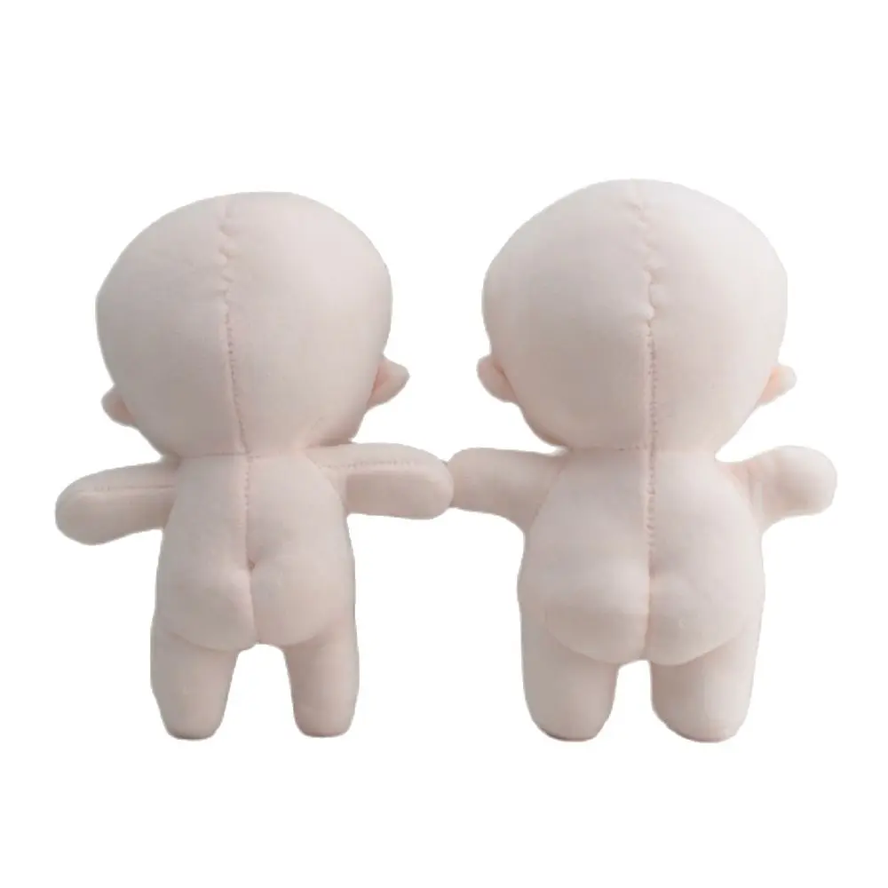 Human Plush Pattern 20cm Cute Plush No Attribute Doll With Skeleton Plush Doll Stuffed Toy DIY Doll Ball Socket