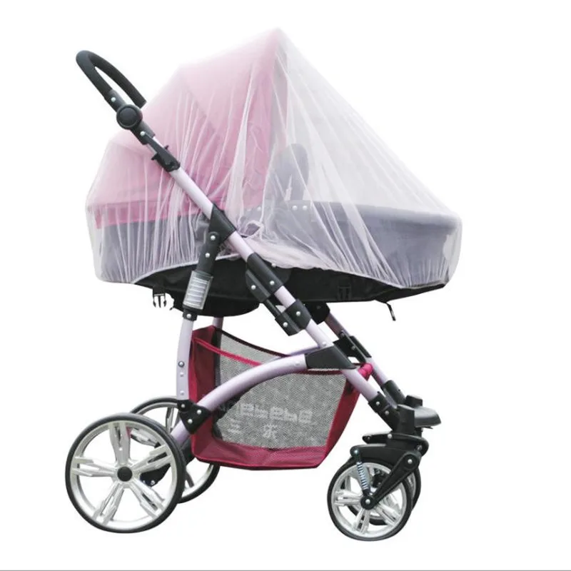 Safe Baby Crib Netting Mosquito Net Children Pushchair Anti-bug Netting Infant Protection Mesh Stroller Accessories Stroller baby stroller accessories set Baby Strollers