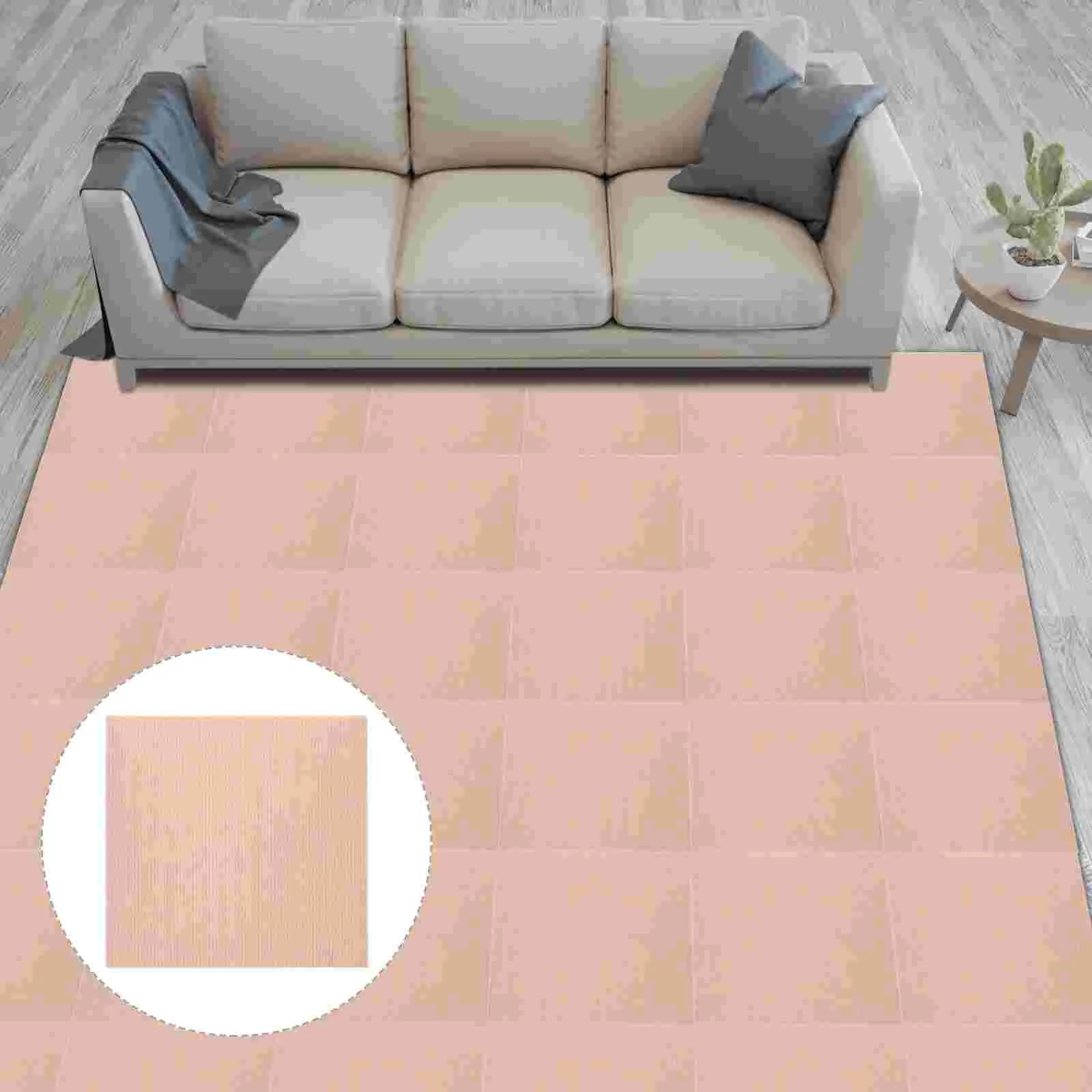 

10 Pcs Puzzles Splicing Mat Tile Carpet Padded Floor Tiles Play Flooring Rug for Interlocking Baby