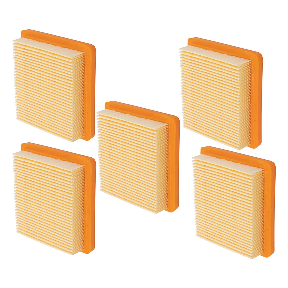 

5Pcs 4180 141 0300 Air Filter For KM91R KM131 FS89 FS91 FS111 String Trimmer Brush Cutter Garden Power Tool Accessories