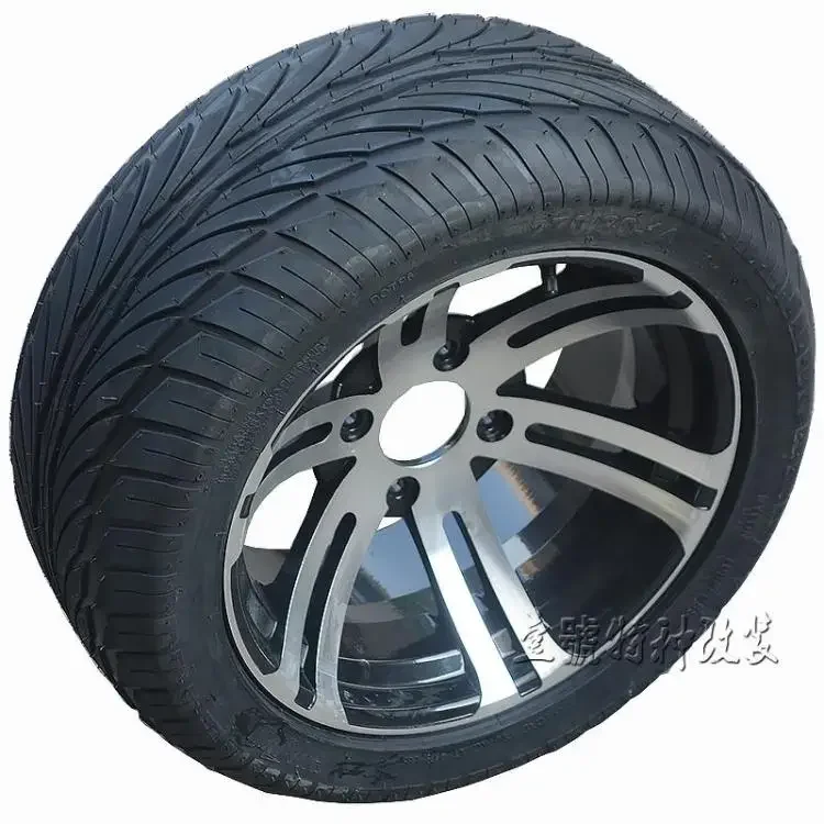 GO KART KARTING ATV UTV Buggy 270/30-14 Inch Dirt Bike Wheel Tyre Tire With Aluminum Alloy Hub