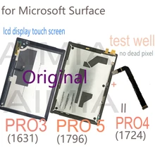 

Tested Original Pro 4 5 LCD for Microsoft Surface Pro 3 1631 Pro 4 1724 Pro 5 1796 LCD Display Touch Screen Digitizer Assembly