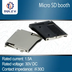 Enhanced SD Card Socket Adapter PCB Connector - 30PCS