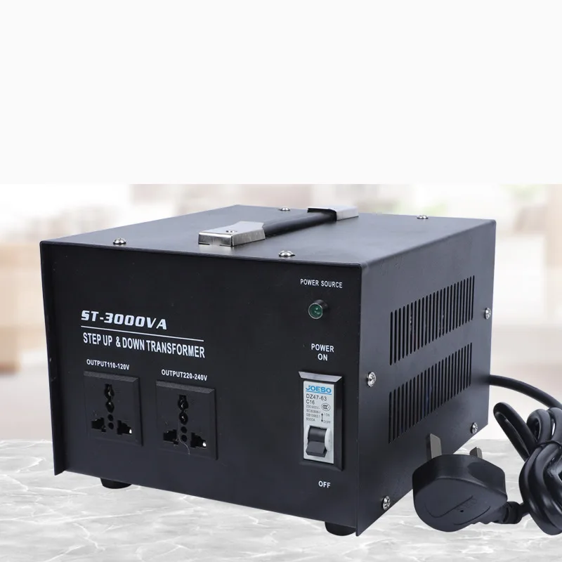 

Step-up transformer 220V to 110 European and American regulations Japanese electrical appliances 110V to 220 power converter