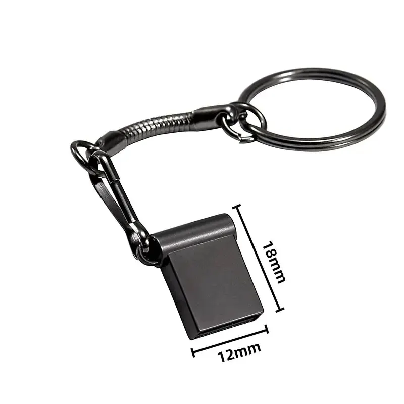 USB Flash Drive High Speed Mini Metal 64GB Pen Drive Memory Stick Creative Business Gifts External Storage