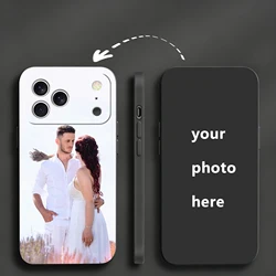 Personalized Photo Phone Case Straps for Vivo V60 Lite 4G (Black)