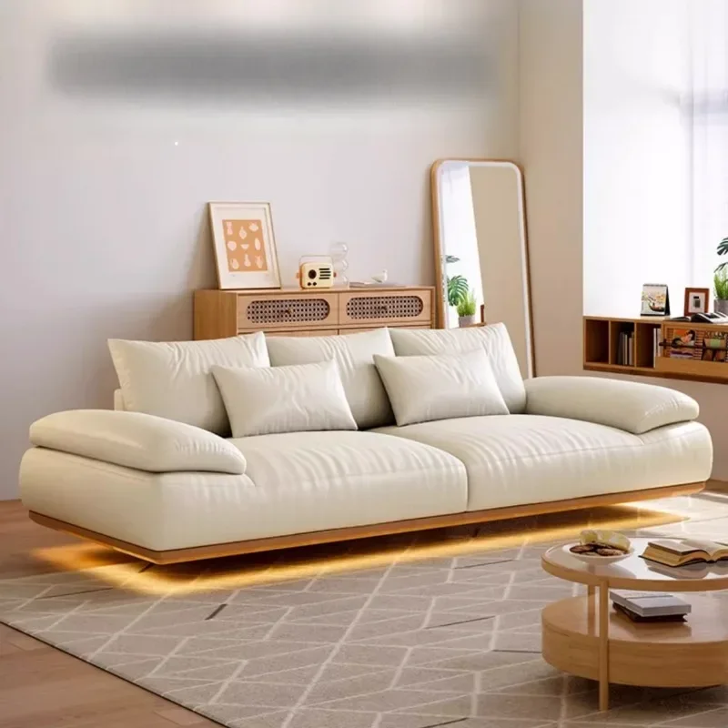 White Muebles Living Room Sofas Mid Century Designer Minimalist