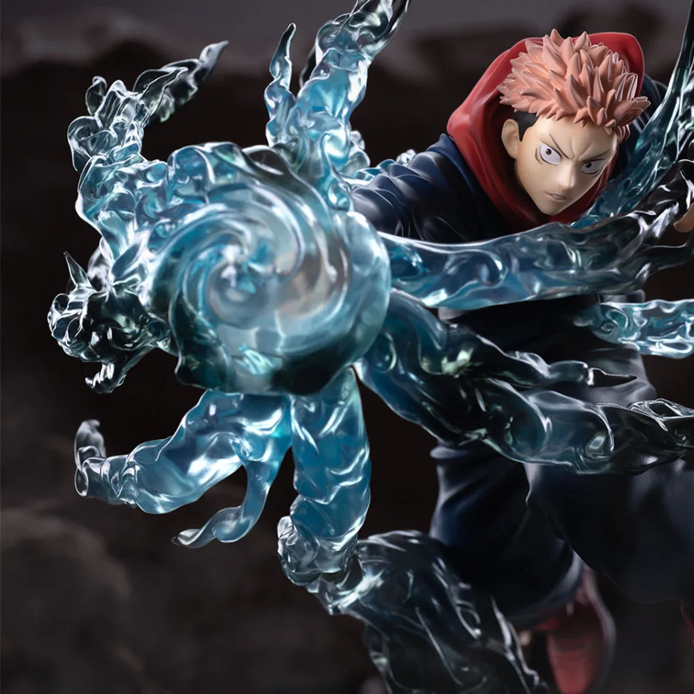 Anime JJK Yuji Itadori Action Figure Statue - Collectible PVC Toy & Desktop Ornament - Perfect Fans Birthday Gift - 16cm