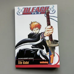 Captivating Youth Fantasy Mystery: Bleach Vol. 1 Manga Comic in English - 1 volume