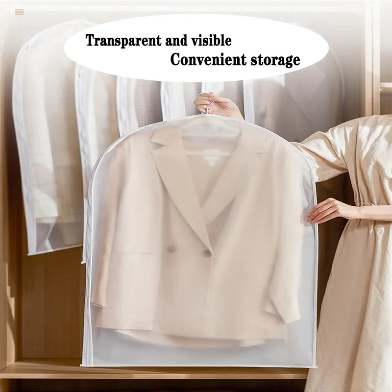 Fundas Largas Para Bolsas De Ropa, Impermeables Y A Prueba De Polvo Para Mujeres Fundas De Traje De Longitud Completa Para Colgar Ropa Bolsas Para Vestidos De Novia 60 X 120 Cm Para Trajes 87600366