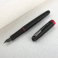 Jinhao 75 Fountain Pen #26 EF/F/M Nib, Black Extra Fine 0.4mm Office Writing Pen with Converter 2