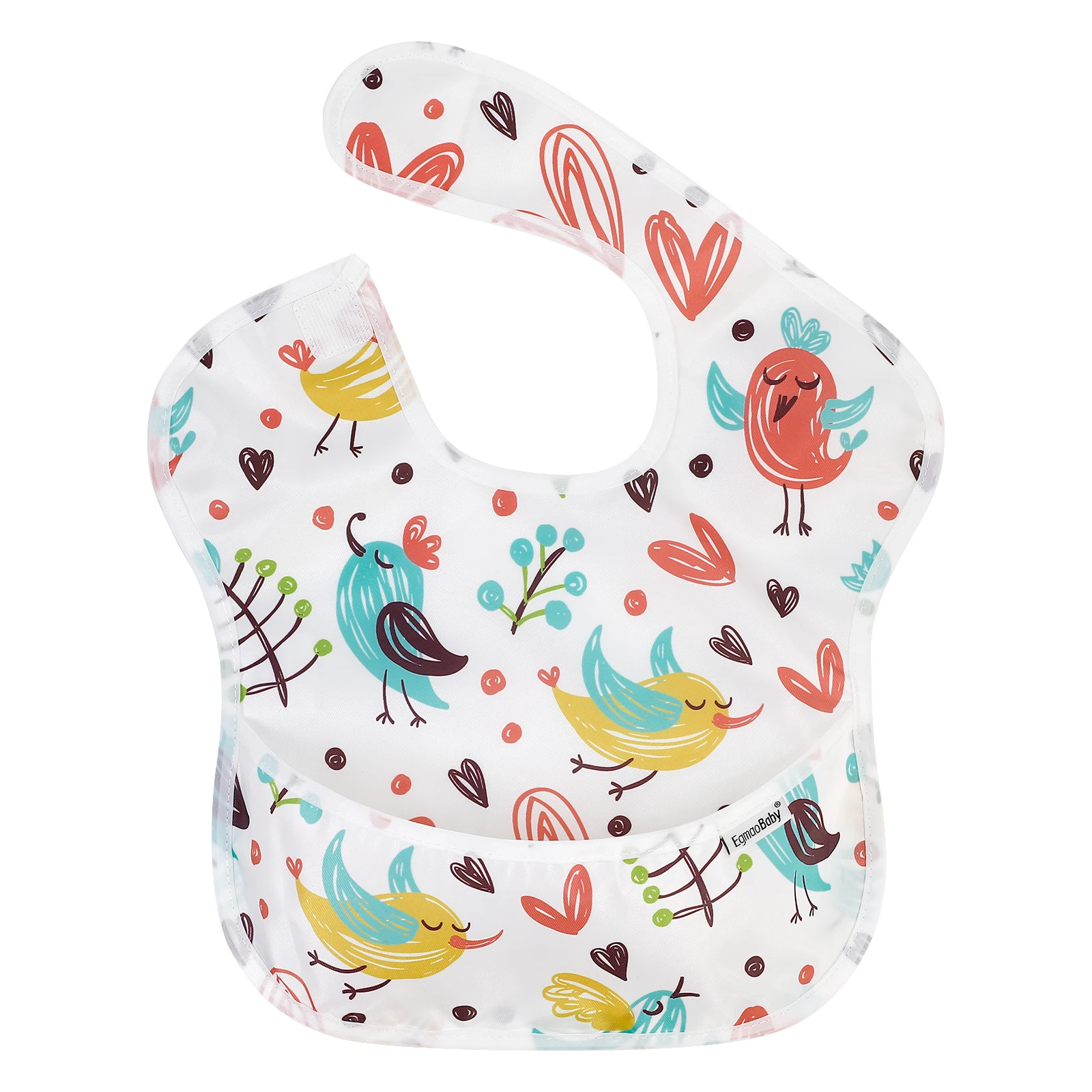 1PC Infant Bandana Bibs Long Sleeve Waterproof Cartoon Cute Baby Stuff 0-4Y Self Feeding Eating Tools With Pocket Baby Bibs Baby Accessories best of sale Baby Accessories