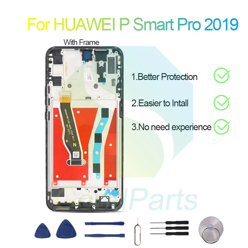 Pantalla Táctil Lcd Para Huawei P Smart 2019 Pot-lx1 Pot-lx3 Pot-lx1a