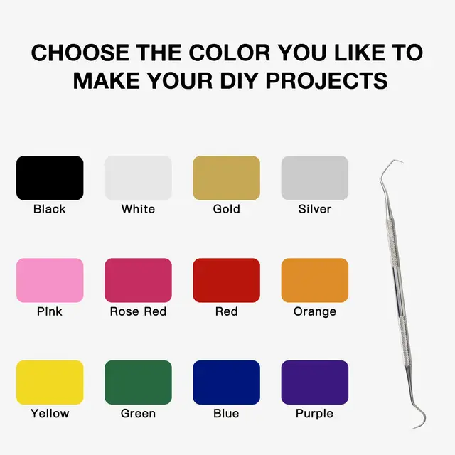 HTVRONT Heat Transfer Vinyl Pu Heat Transfer Vinyl Roll Hot Press Iron-on Tshirt Textiles Film Roll 12inX5Ft,3Ft HTV Vinyl Roll 2