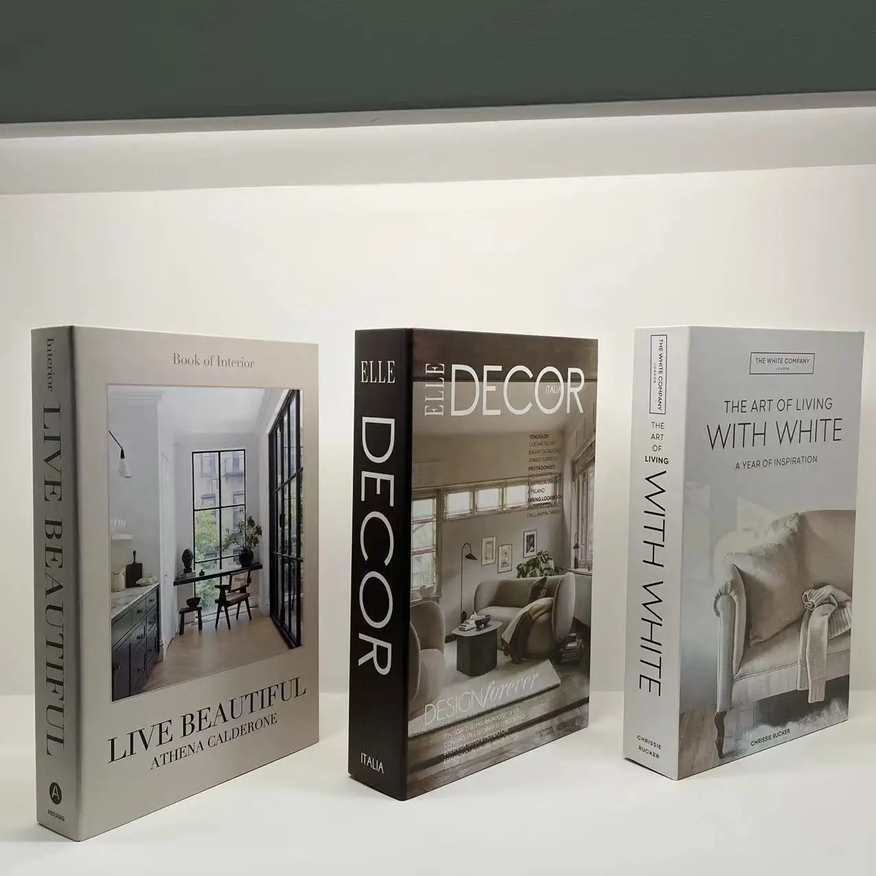 3 Stks/set Mode Nep Boeken Decoratie Luxe Decoratieve Boek Designer Woonkamer Decoratie Simulatie Boeken Home Decor Geschenken