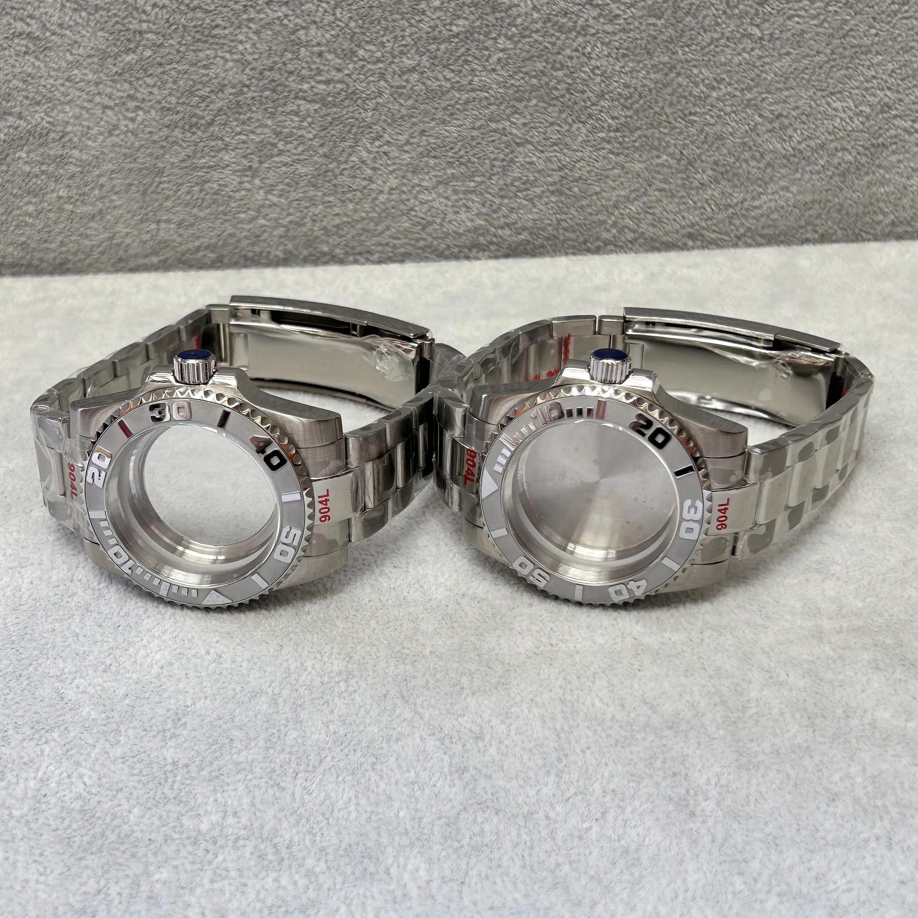 Custodie Per Orologi Da 40Mm Parti Del Cinturino Per Seiko Nh34 Nh35 Nh36 Nh38 Movimento 28.5Mm Quadrante Impermeabile Yacht-Master Daytona Vetro Zaff