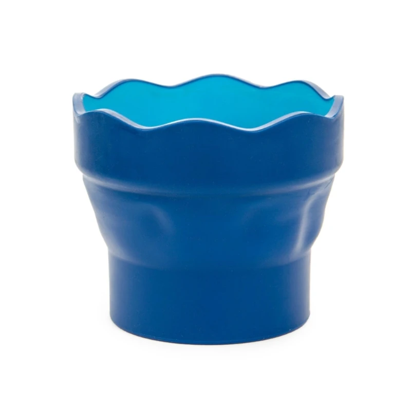 

Painting Brush Washing Bucket Collapsible Paint Brush Washer Practical Watercolor Oil Painting Brush Bucket for Drawing LX9A