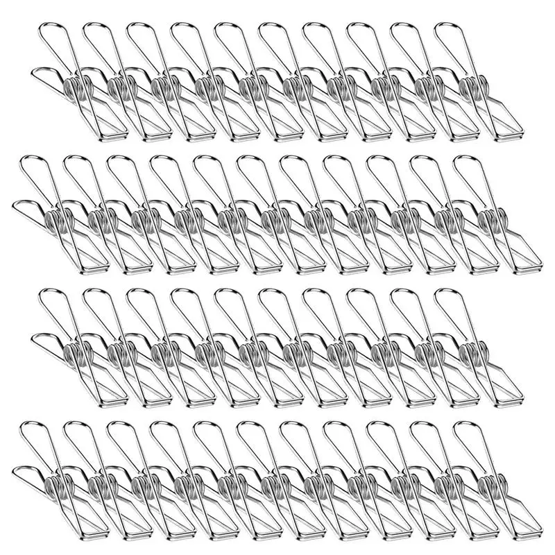 184277pcsClothesPegsStainlessSteelClothespinsDryingTowels