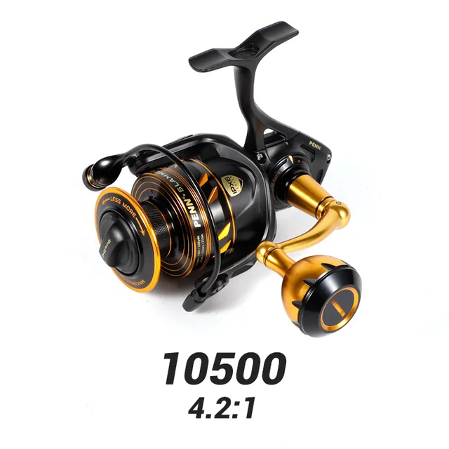PENN SLAMMER IV 4500-10500 Spinning Fishing Reel 8+1BB Full Metal