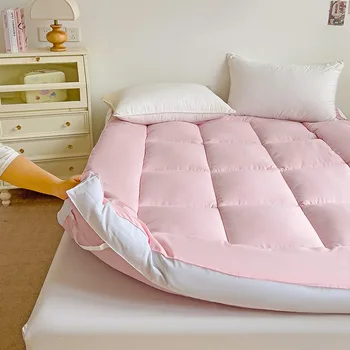 1PC Foldable Soft Warm Bed Mattress,Suitable for Floor Mattress Tatami,Roll-Up Mattress/Bedding/Essential Furniture,Holiday Gift