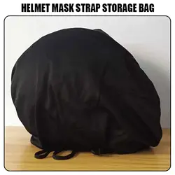 Helmet Bag Plush Soft Drawstring Pocket Dust Proof Good Toughness Full Half Helmet Storage Bag For Motorcycle Cycling Scoot S0H9
