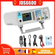 

JUNTEK JDS6600 DDS Signal Generator 60MHz Dual Channel Pulse Signal Frequency Meter Arbitrary Waveform Function Generator EUPlug