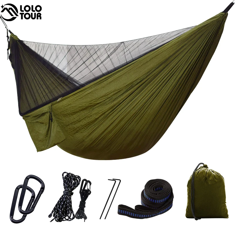 Lightweight Backpacking Hammock Portable Hammock Double Padded