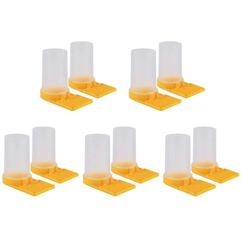 

10 Pack Beehive Beekeeping Water Dispenser Honey Beehive Entrance Feeder Bee Drinking Beekeeping Equipment