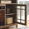 TV Stand for 65" TV, w/Electric Fireplace KD Insert and Storage Cabinet, Heater w/Remote, Fireplace TV Console for Living Room 5
