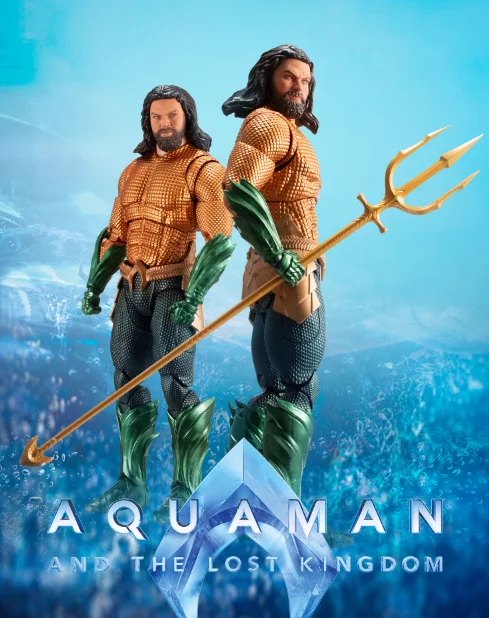 

Оригинальная шарнирная подвижная фигурка 19 см от компании Speicial Link Aquaman Mera