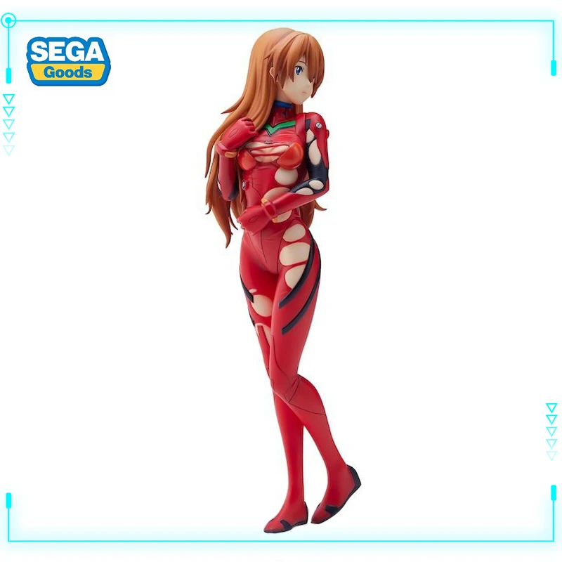 

SEGA Original Genuine SPM Figure NEON GENESIS EVANGELION EVA Souryuu Asuka Langley on The Beach 21cm Anime Figure Model Toy