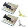 Batwing Money Clip Simple Black Stainless Steel Bat Slim Id Cash Money Clip Holder Magnetic Holder Trendy Wallet For Men's Women 2