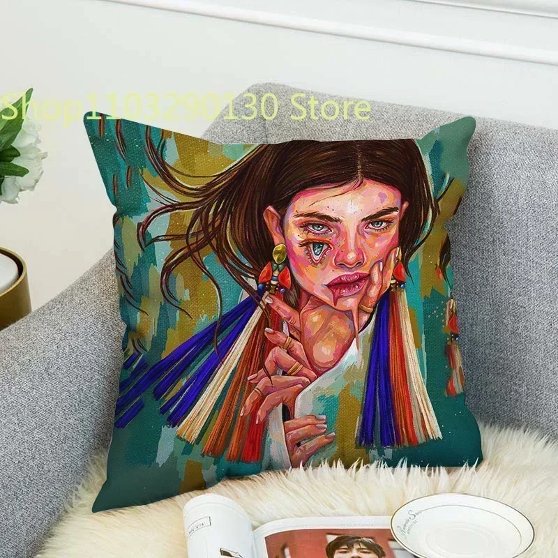 

Декоративная подушка в виде цветка, 45*45