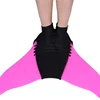 Children and Adult Swimming Fins Training Flipper Mermaid Swim Fin Swimming Foot Flipper Diving Feet Tail Monofin Pool Party 4