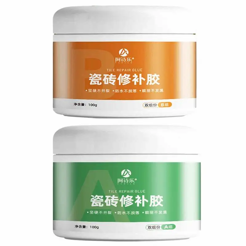

Ceramic Tile Repair Agent With Super Adhesion Durable Waterproof Filler For Tile Cracks And Chips Kitchen Decor Accessories